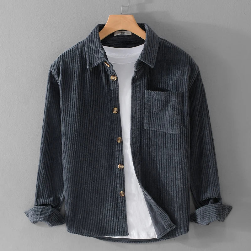Men's Casual Cord Jacket | Long Sleeves | Regular Fit 2
