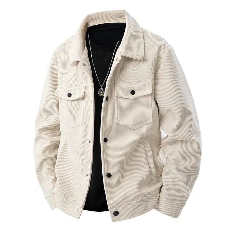 Men's Corduroy Jacket | Casual Fit | Transition Wear | 1