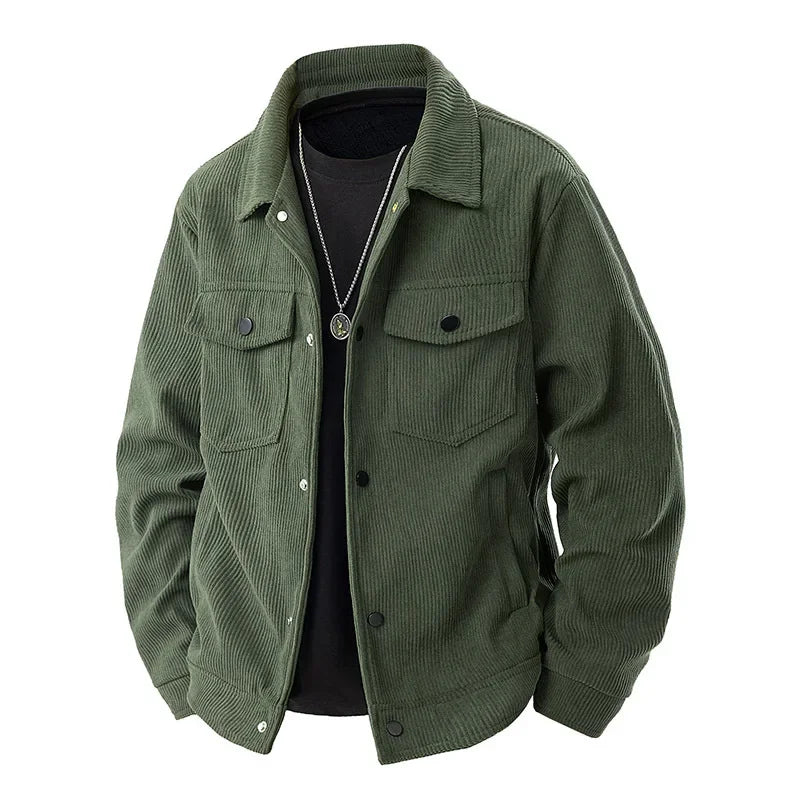 Men's Corduroy Jacket | Casual Fit | Transition Wear | 3