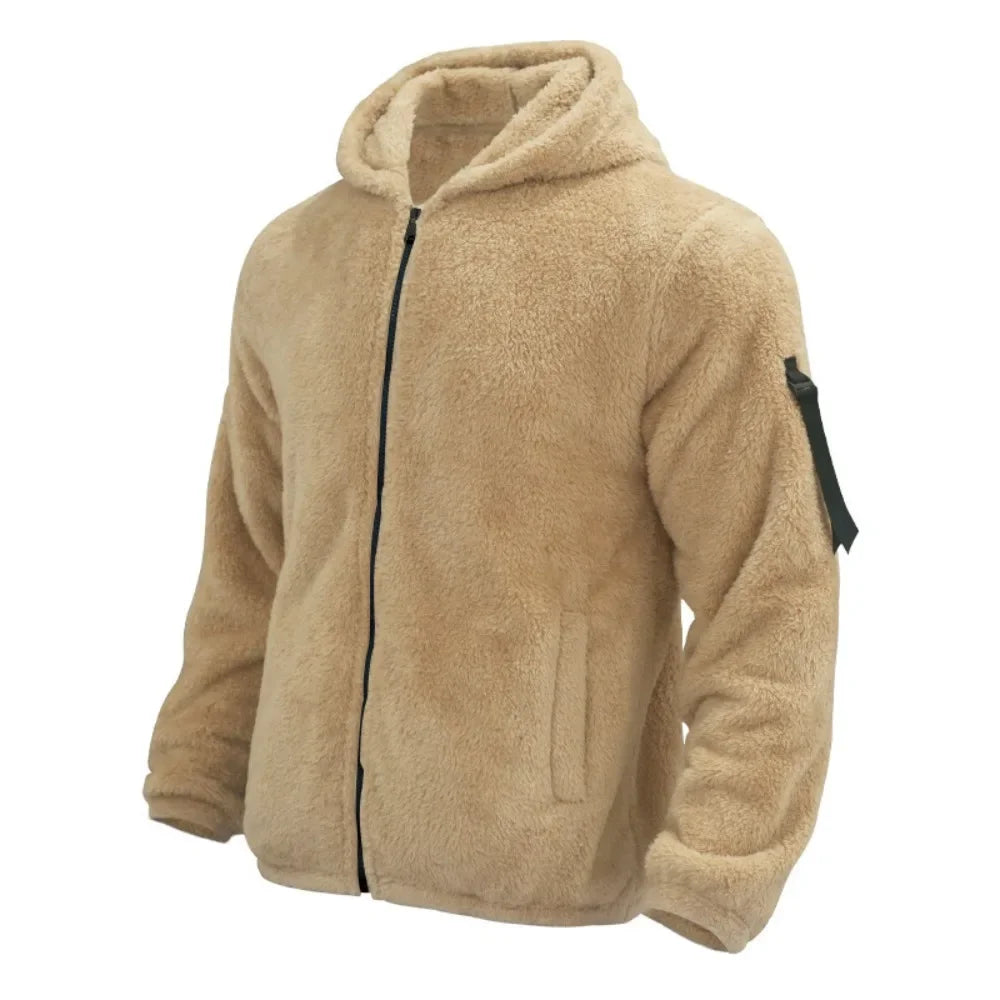 Men's Fleece Jacket | Hooded, Waterproof | Winter 2