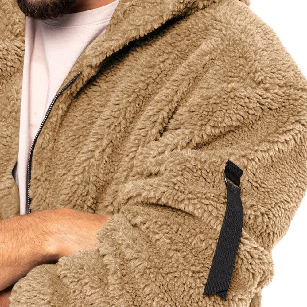 Men's Fleece Jacket | Hooded, Waterproof | Winter 4