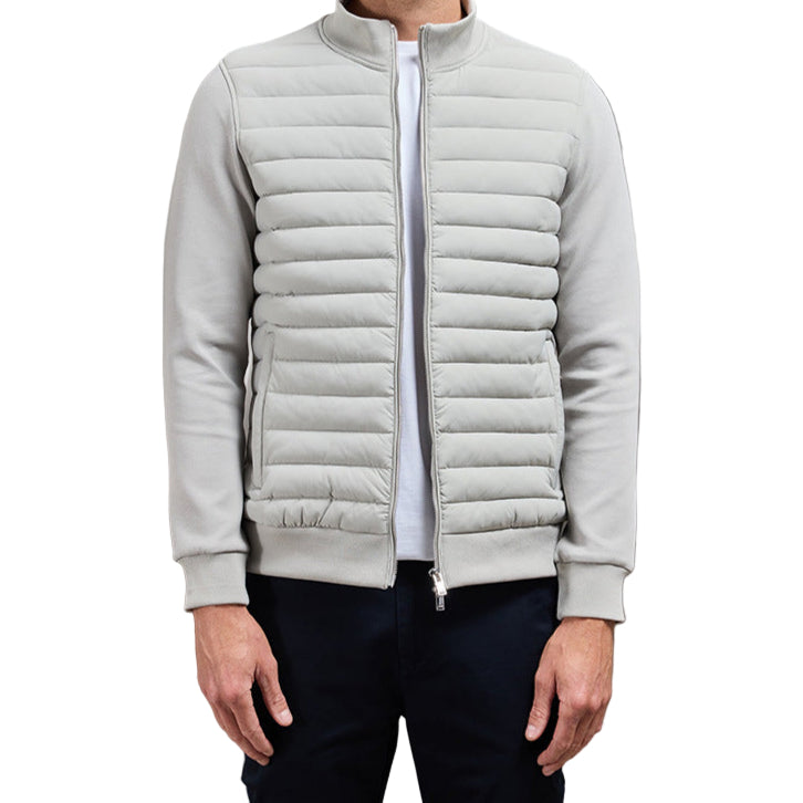 Men's Quilted Jacket | Water-Repellent, Stand-Up Collar | Winter 0