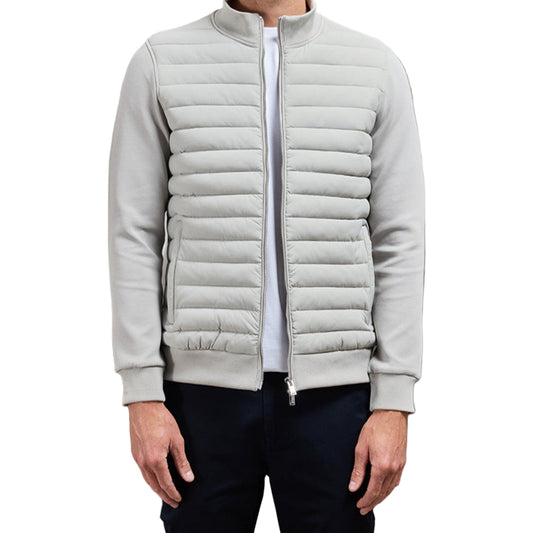 Men's Quilted Jacket | Water-Repellent, Stand-Up Collar | Winter 0