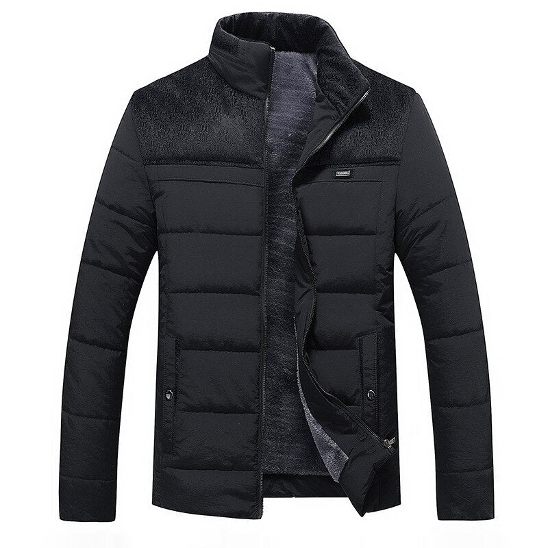 Men's Quilted Jacket | Windproof, Modern Design | Winter 0