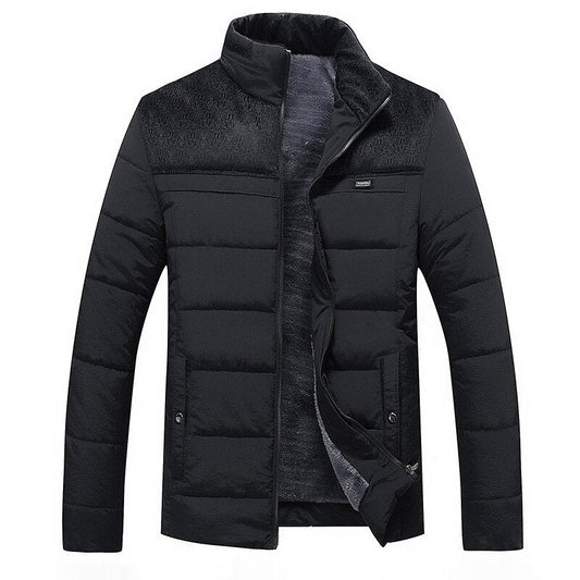 Men's Quilted Jacket | Windproof, Modern Design | Winter 0