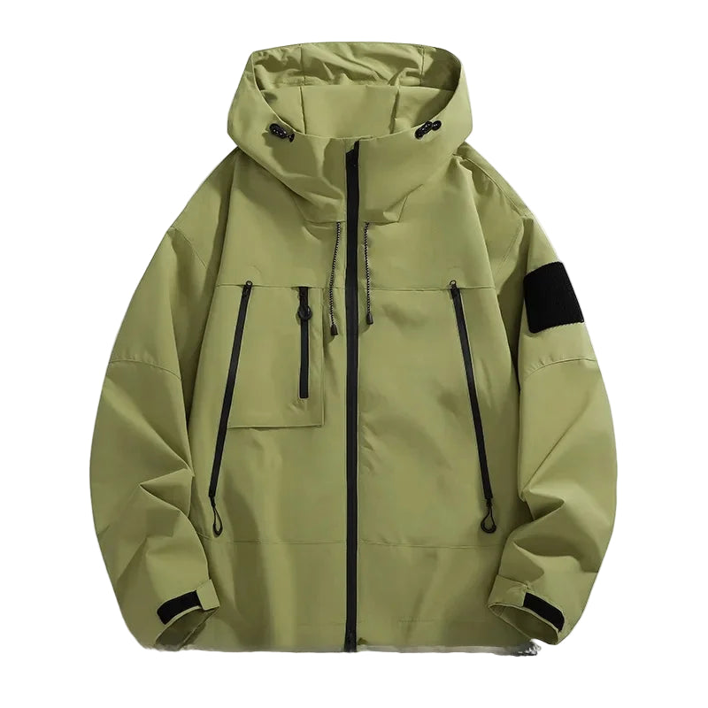 Men's Softshell Jacket | Loose Fit, With Hood | Breathable 0
