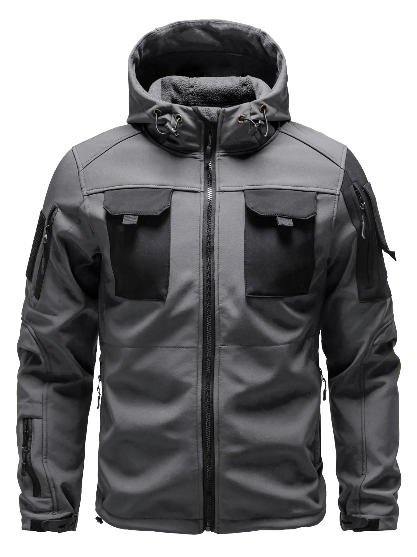 Men's Softshell Jacket | Water-Repellent, Hooded | Winter 4