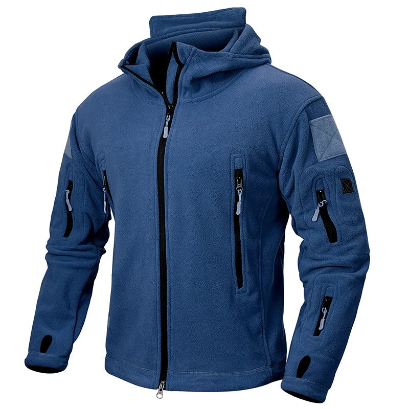 Men's Softshell Jacket | Water-Resistant, Removable Hood | Outdoor Feature 6