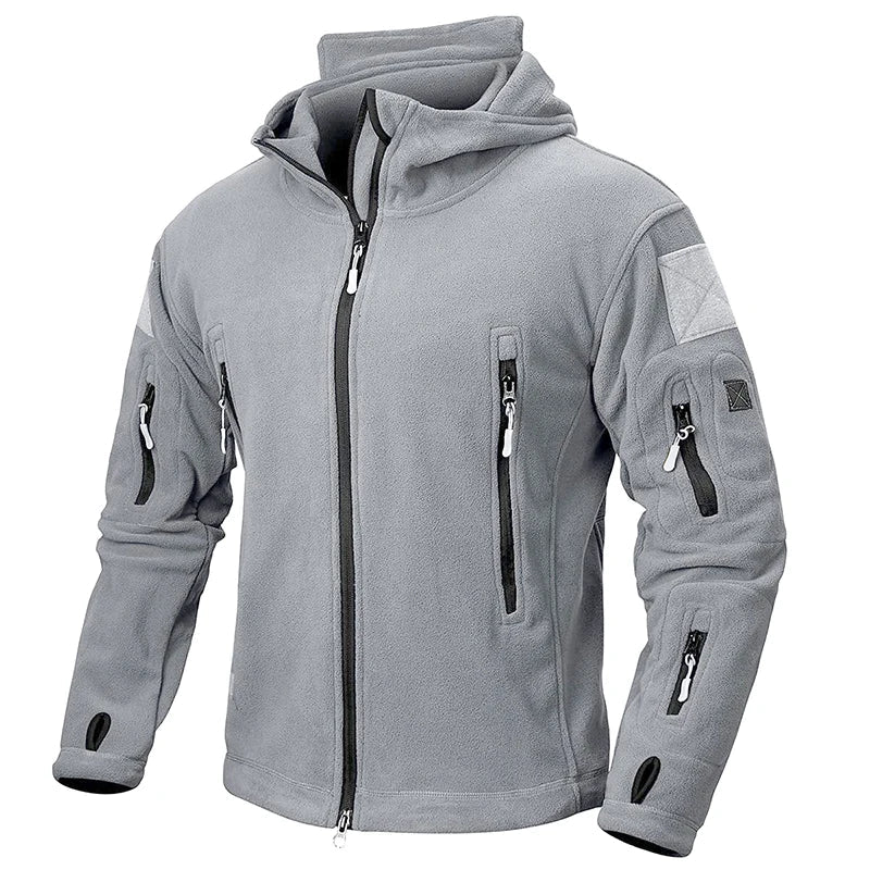 Men's Softshell Jacket | Water-Resistant, Removable Hood | Outdoor Feature 7