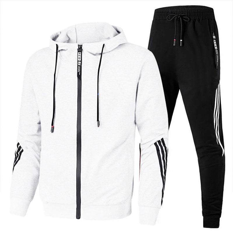 Men's Tracksuit | Regular Fit, Breathable Fabric | Casual | White