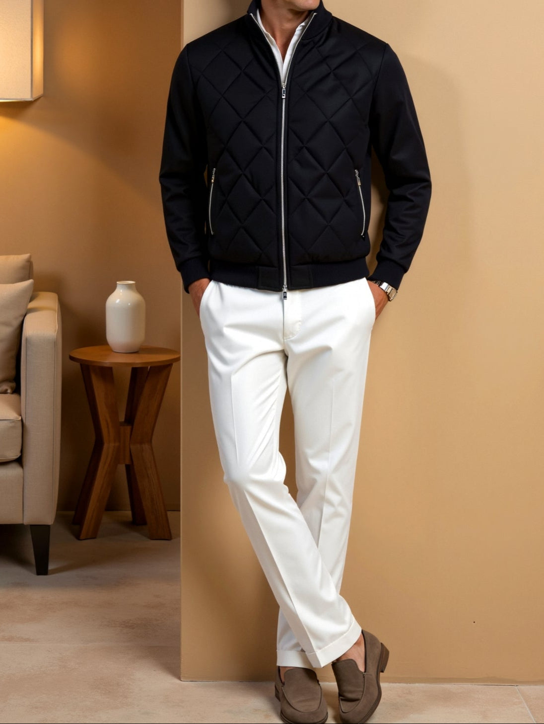 Men's Waterproof Quilted Jacket | Winter 2