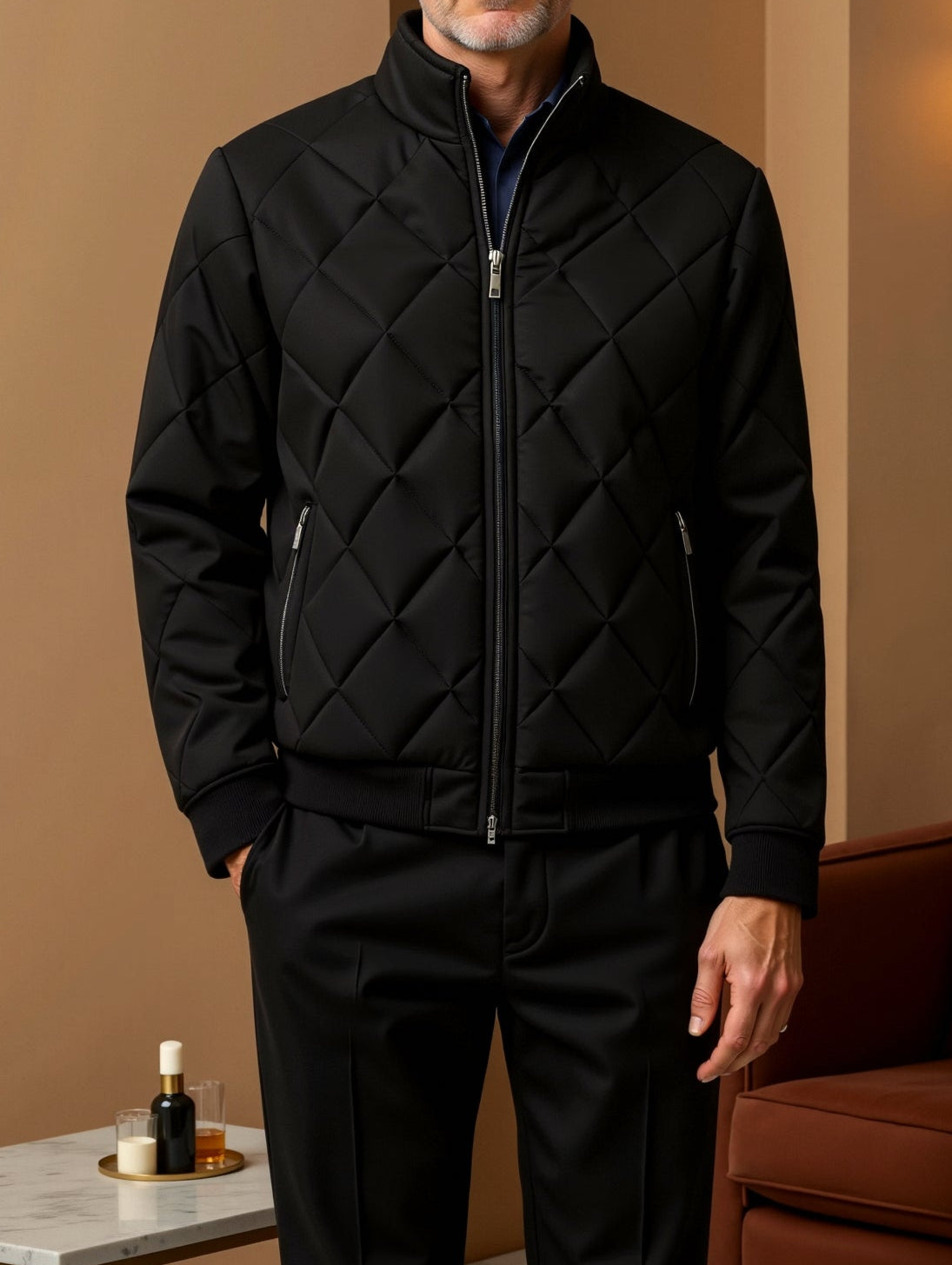 Men's Waterproof Quilted Jacket | Winter 3