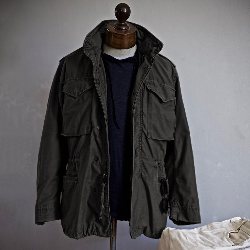 Military Field Jacket for Men | Adjustable Fit | Back