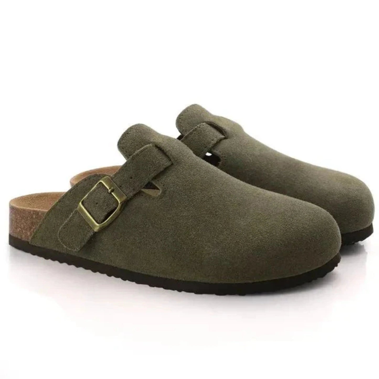 Moccasins Shoes For Men | Genuine Leather, Slip-On Style | Green