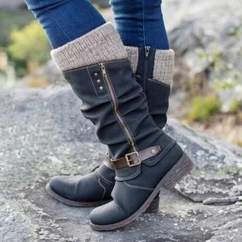 Orthopaedic Boots for Women | Ankle-Length Comfort | Black