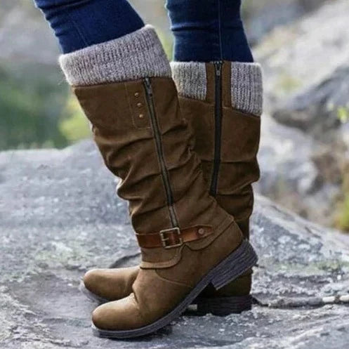 Orthopaedic Boots for Women | Ankle-Length Comfort | Brown