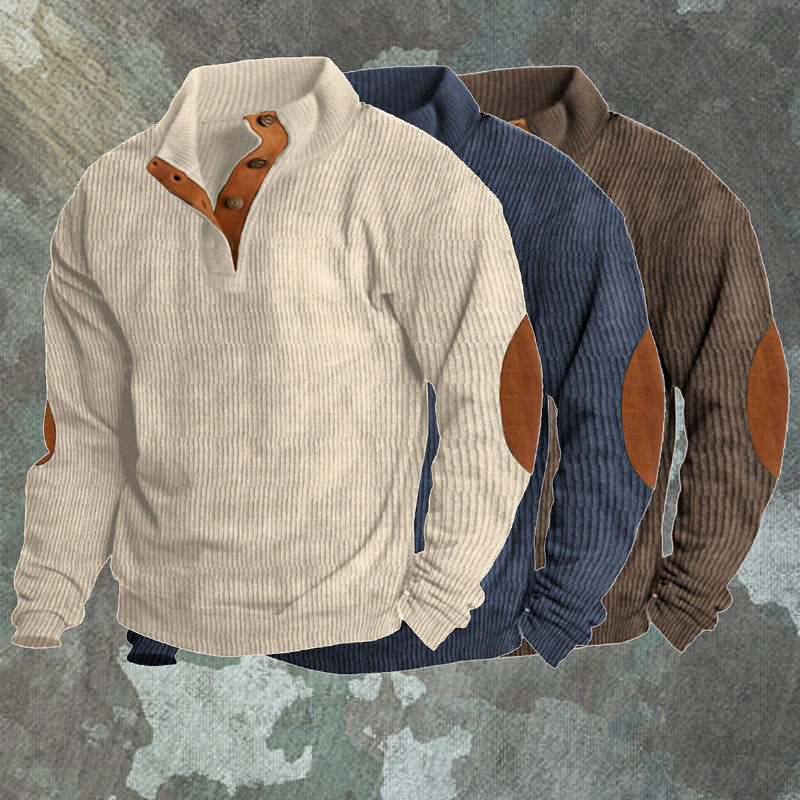 Outdoor Sweater for Men | Weather-Resistant, Durable | Beige1