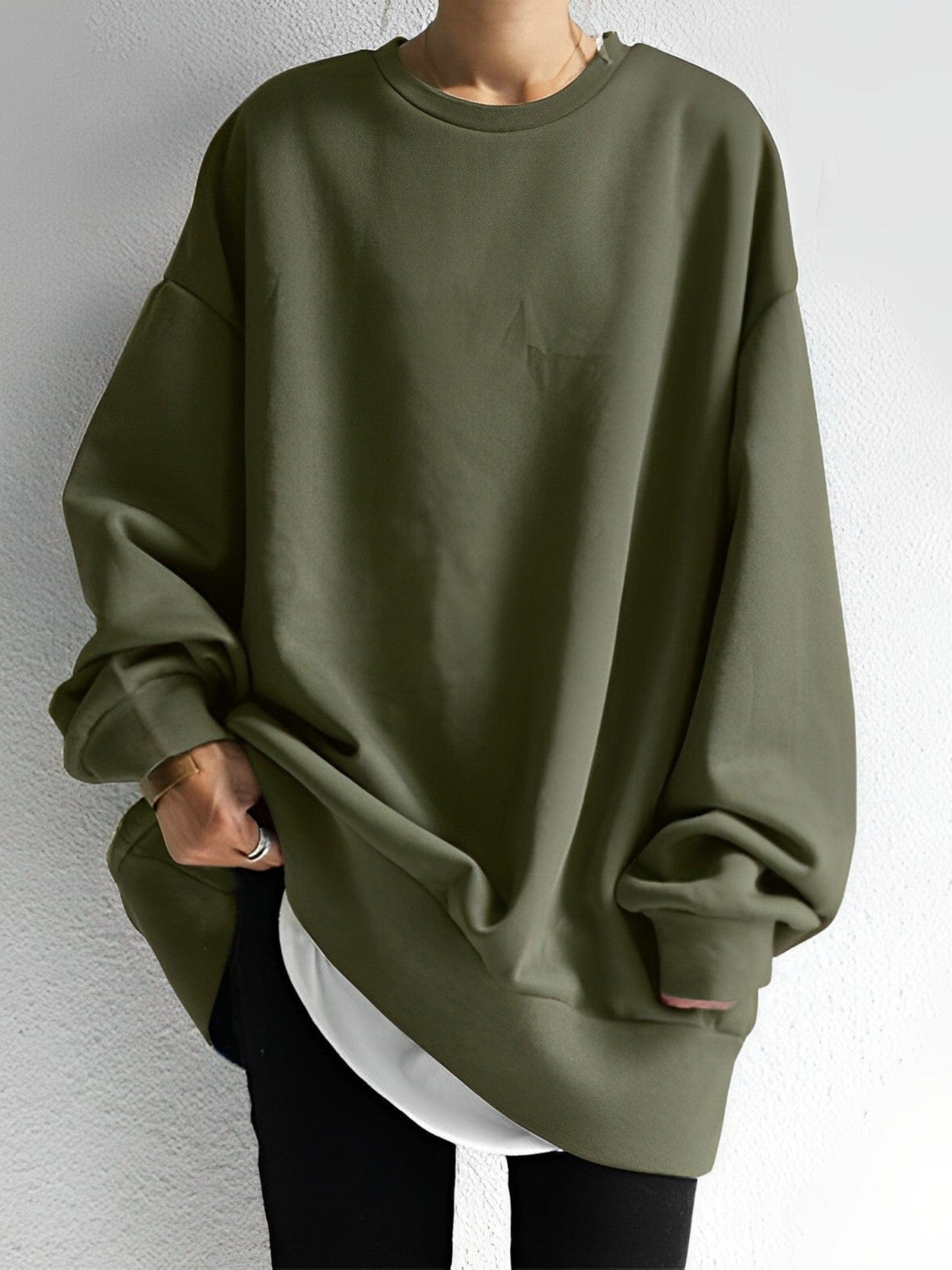 Oversized Pullover for Women | Relaxed Fit 2