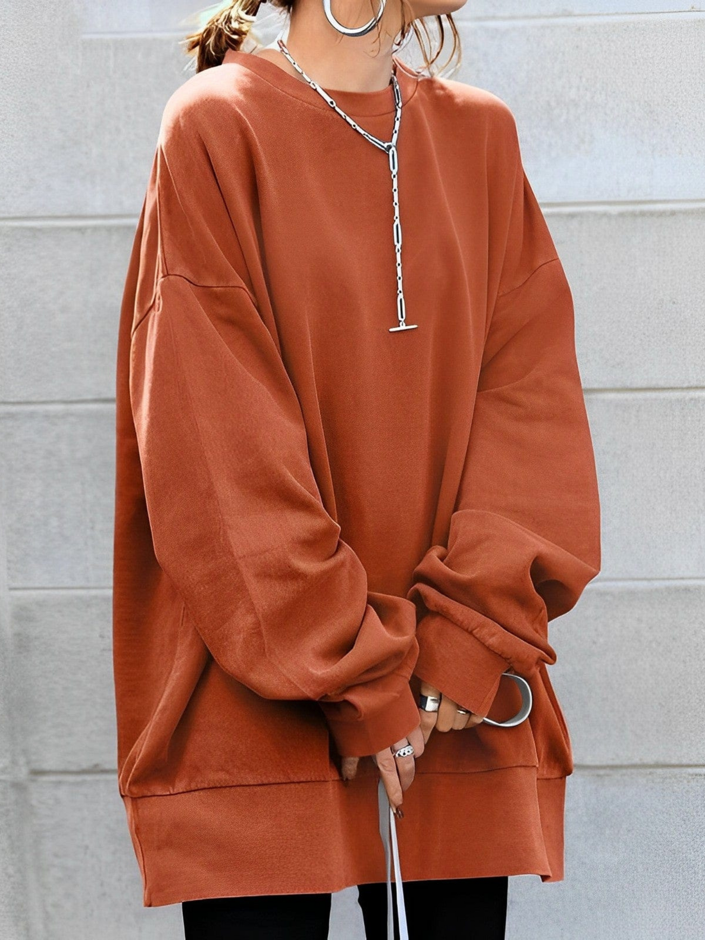 Oversized Pullover for Women | Relaxed Fit 3