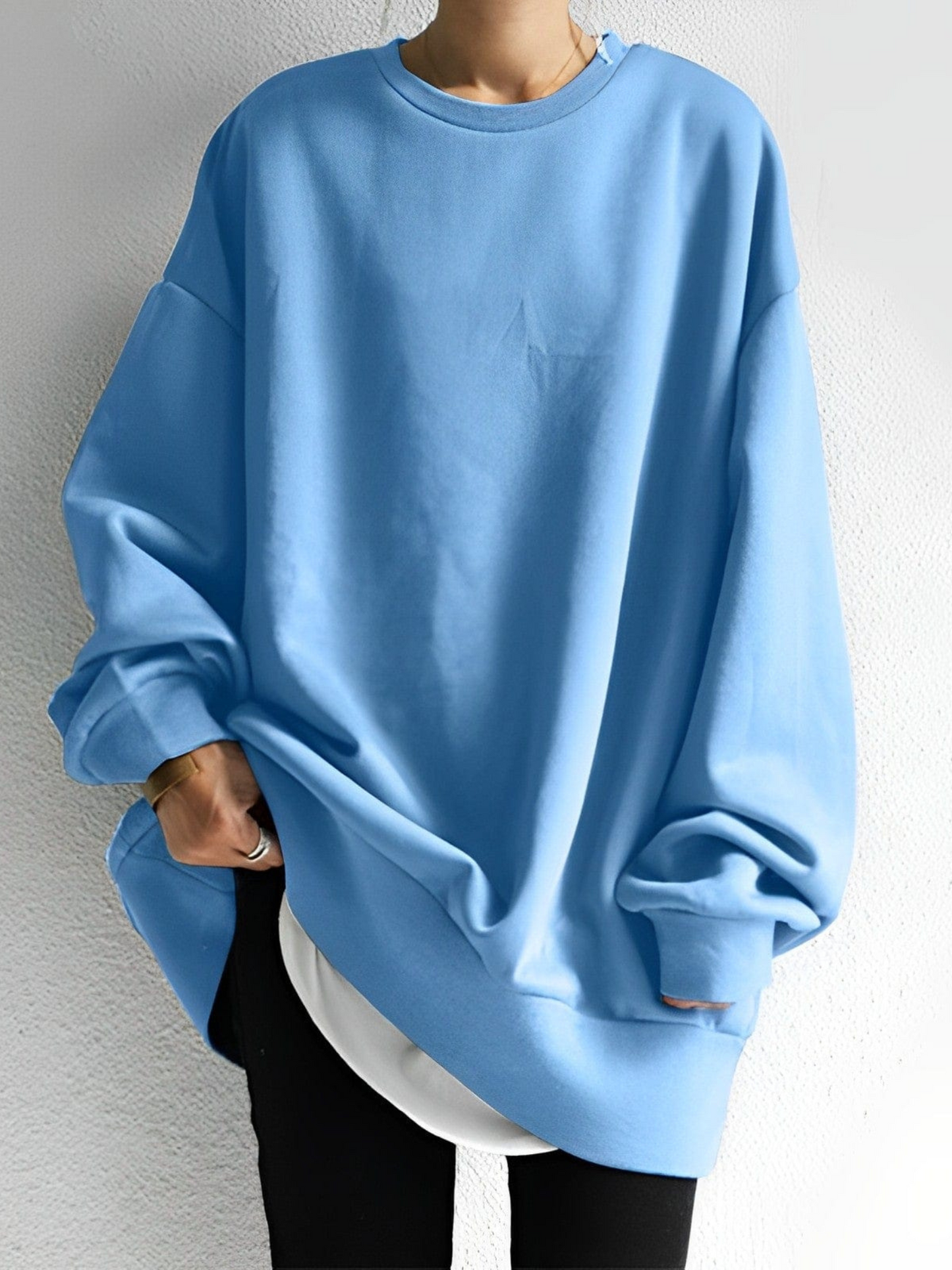 Oversized Pullover for Women | Relaxed Fit 4