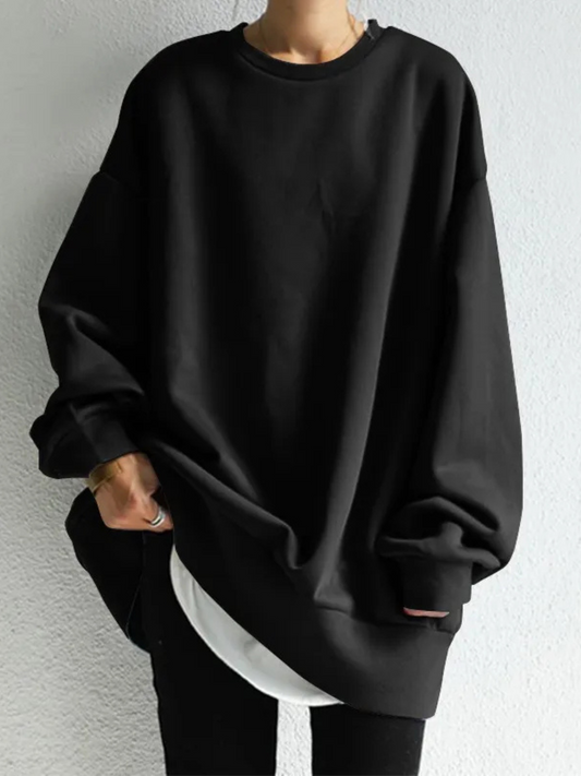 Oversized Sweater for Women | Modern Design | Black