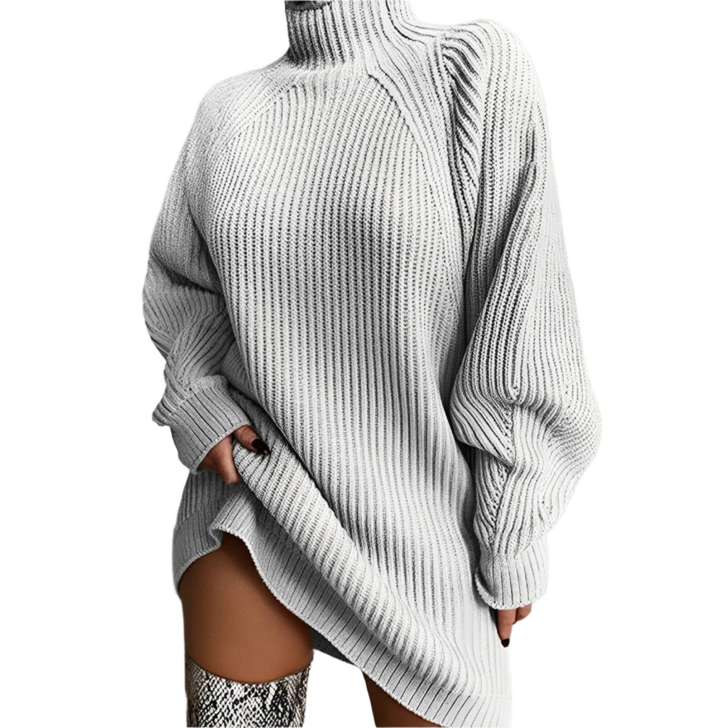 Oversized Turtleneck Sweater for Men & Women | Winter 1