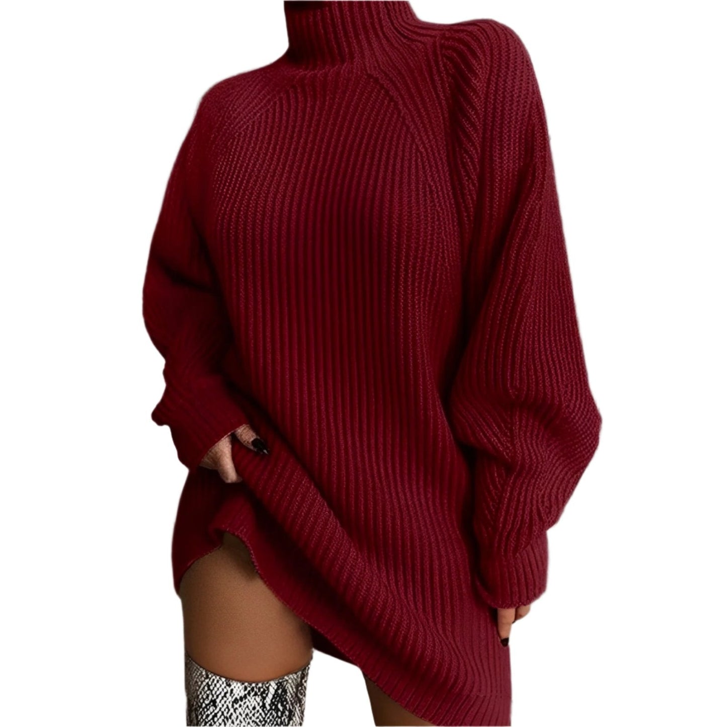Oversized Turtleneck Sweater for Men & Women | Winter 3
