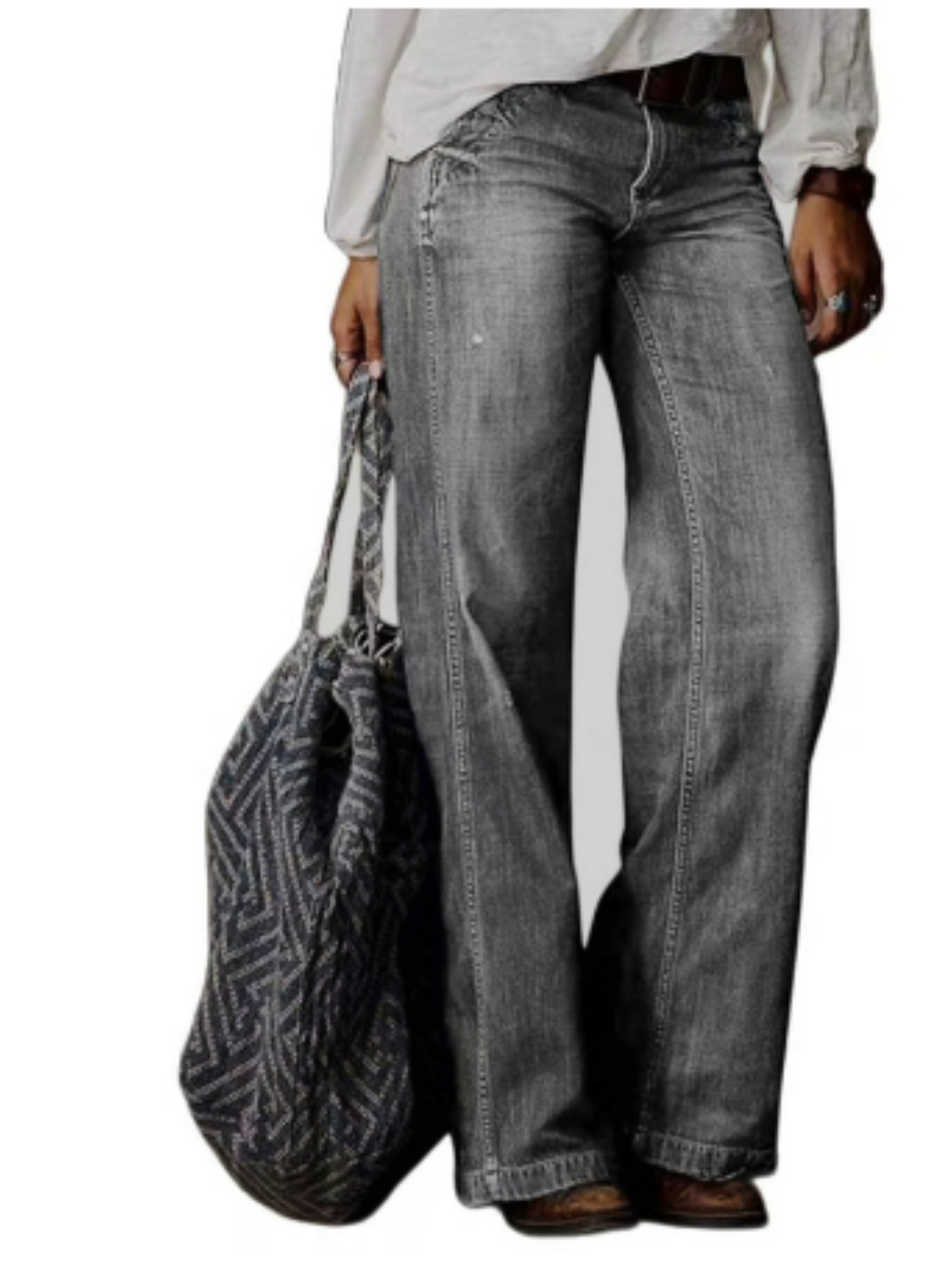 Pants for Women, Tailored | Trendy Details | Light Gray