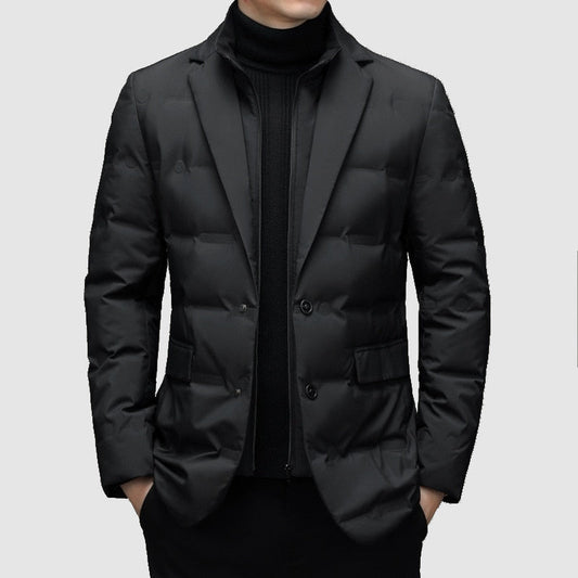 Parka Jacket for Men | Tailored Fit | Black