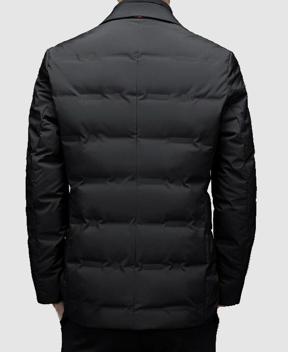 Parka Jacket for Men | Tailored Fit, Premium Fabric | Black1