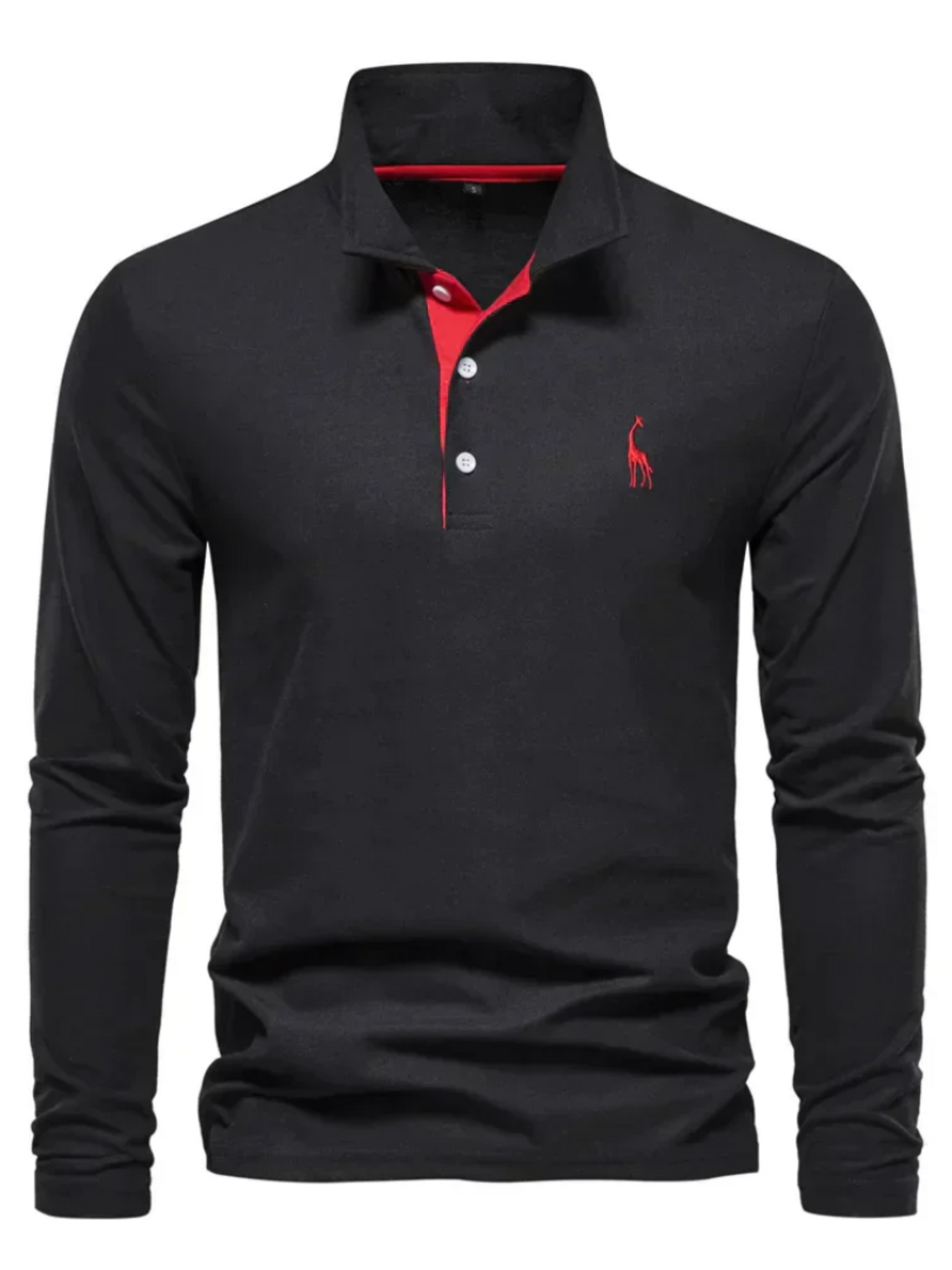 Polo Shirt for Men | Breathable Casual Fit | Black