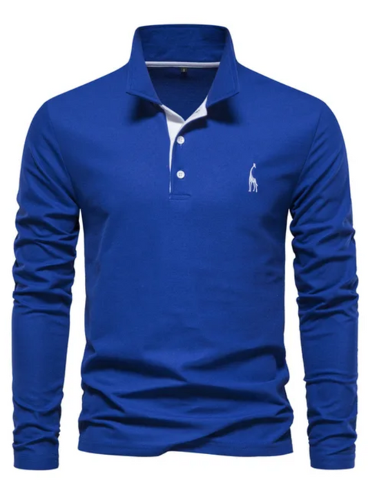 Polo Shirt for Men | Breathable Casual Fit | Blue