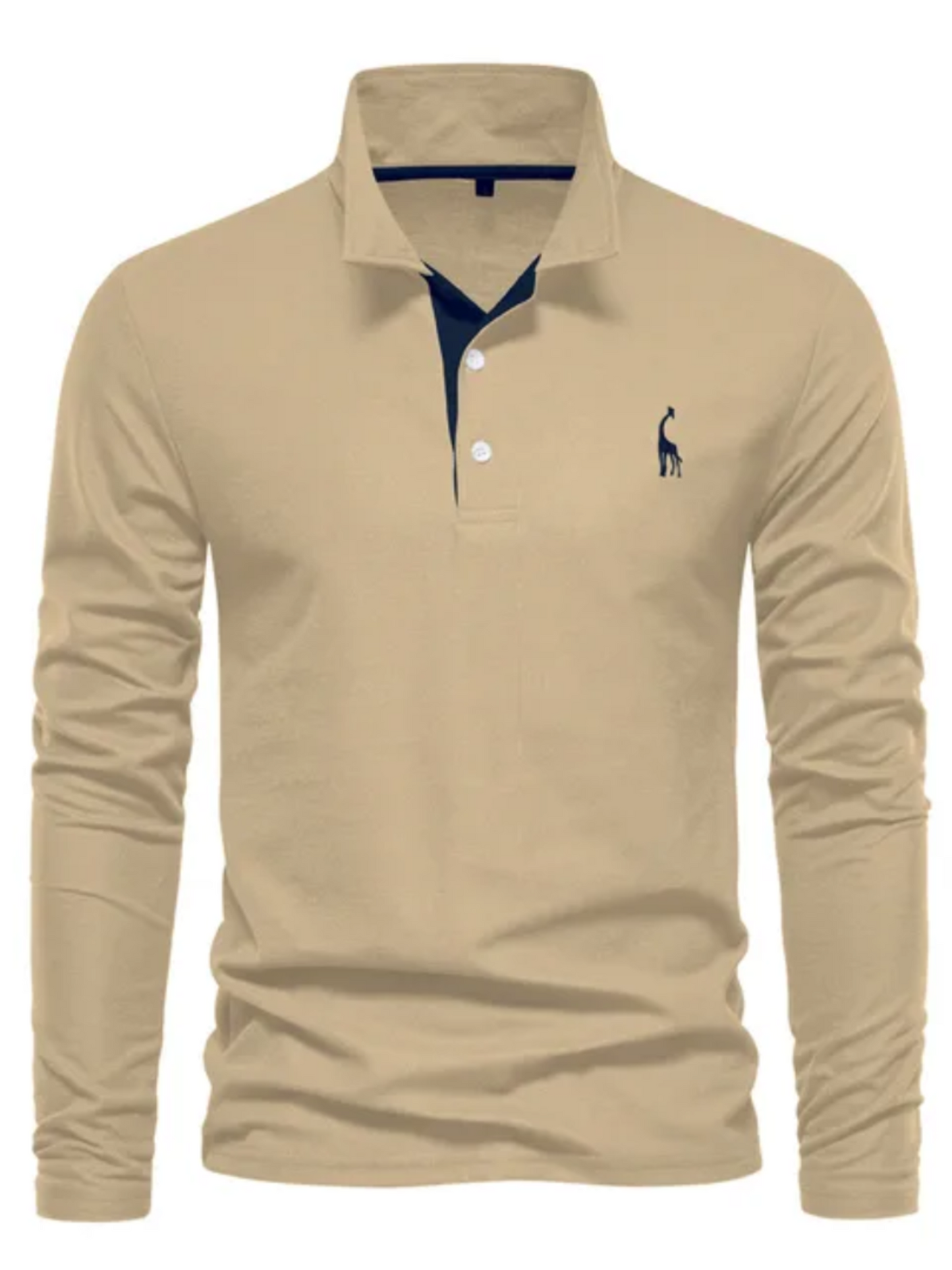 Polo Shirt for Men | Breathable Casual Fit | Khaki