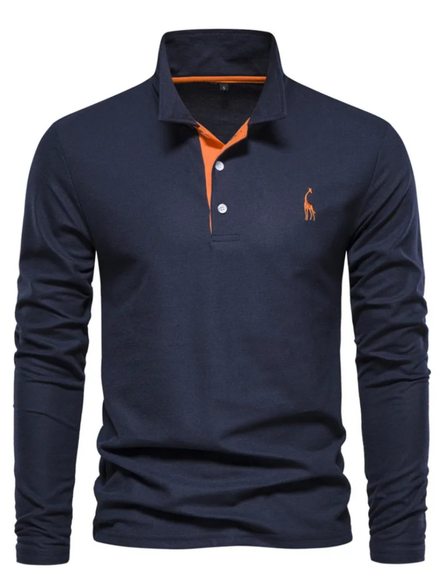 Polo Shirt for Men | Breathable Casual Fit | Navy Blue