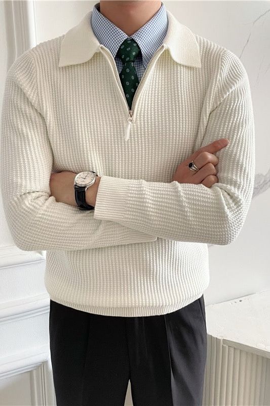 Polo Shirt for Men, Cotton Blend | Timeless Design | White1