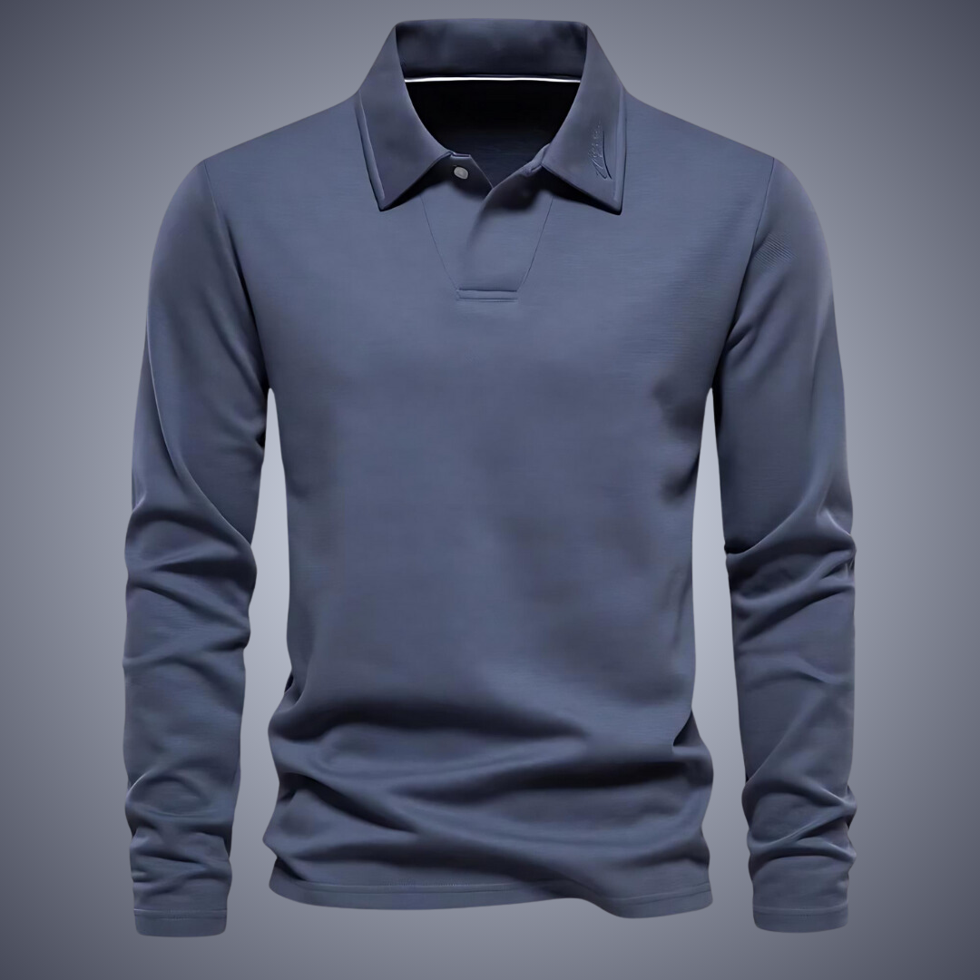 Polo Shirt for Men | Slim Fit, Casual | Breathable | Blue