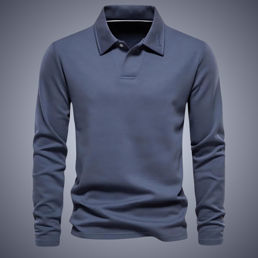 Polo Shirt for Men | Slim Fit, Casual | Breathable | Blue