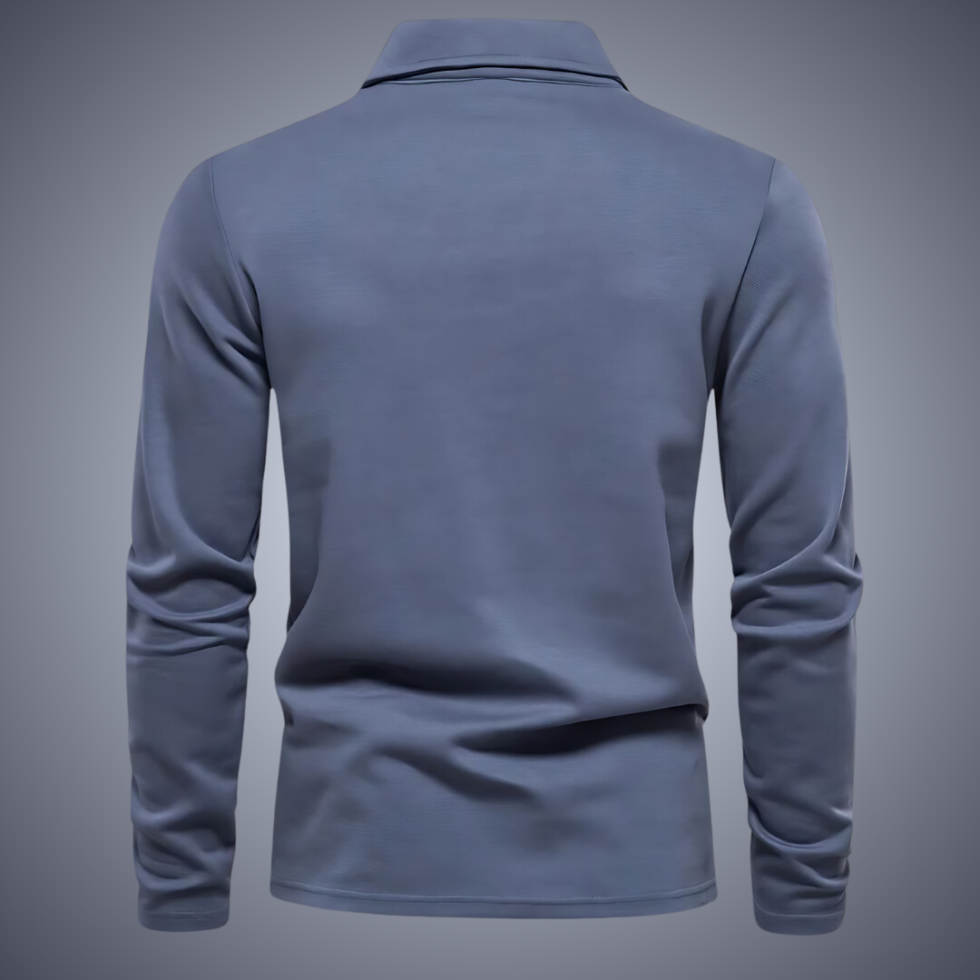 Polo Shirt for Men | Slim Fit, Casual | Breathable | Blue1