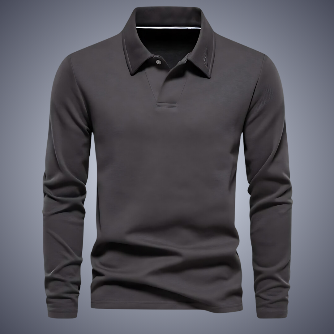 Polo Shirt for Men | Slim Fit, Casual | Breathable | Gray