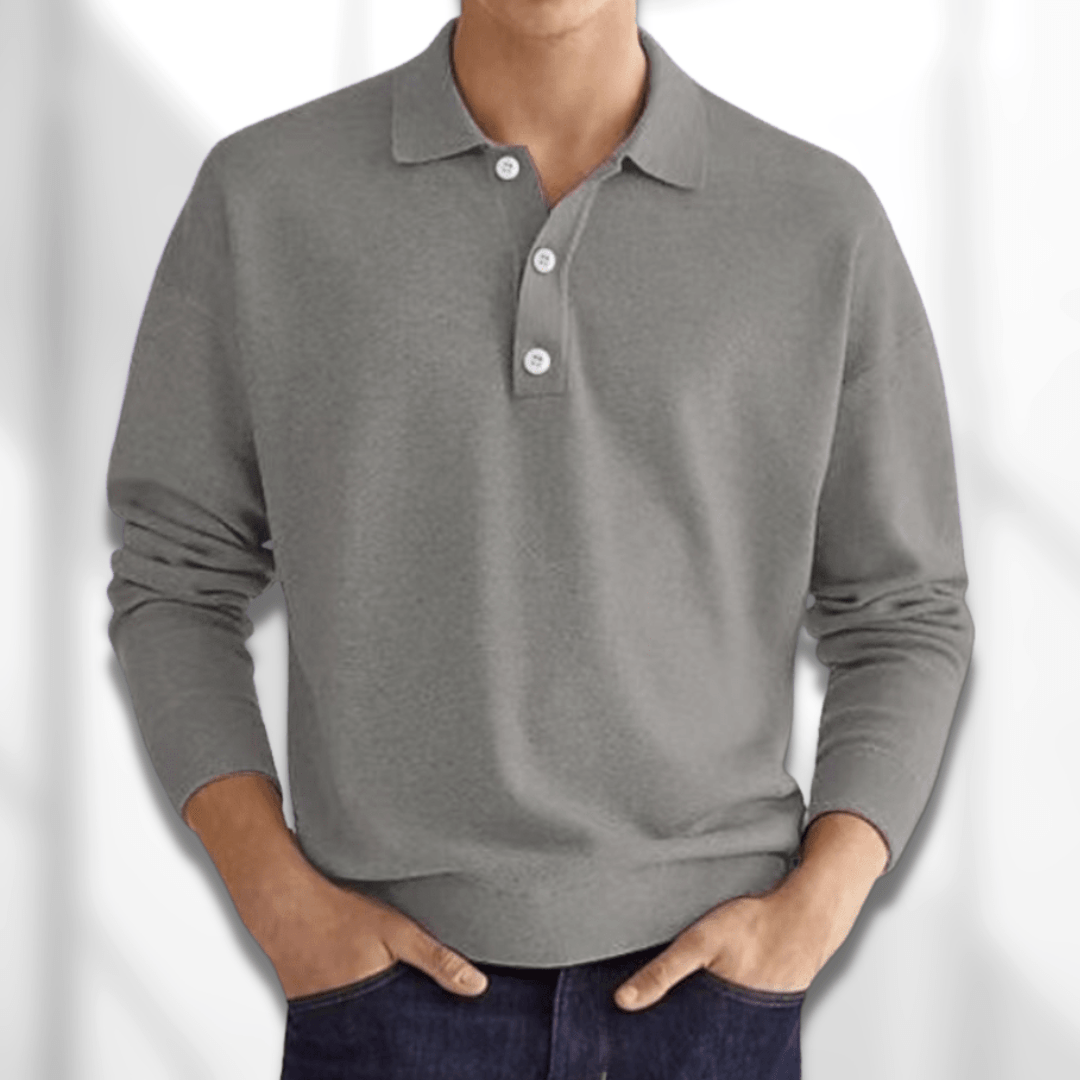 Polo Shirts, Tailored Fit | Soft Fabric | Gray
