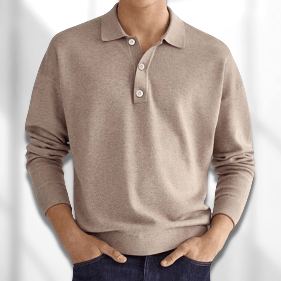 Polo Shirts, Tailored Fit | Soft Fabric | Khaki