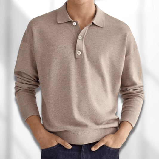Polo Shirts, Tailored Fit | Soft Fabric | Khaki