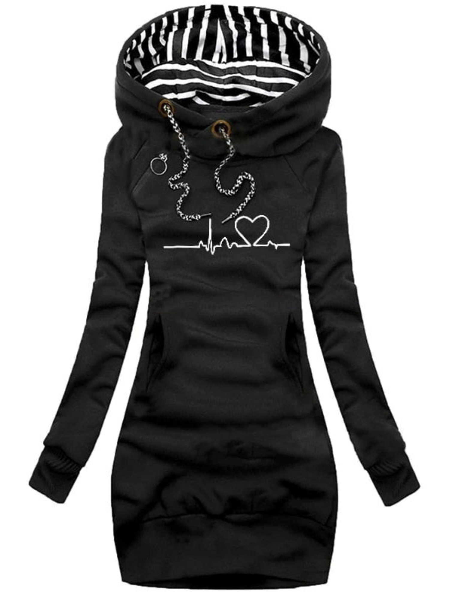 Pullover Sweater for Women | Relaxed Fit | Black