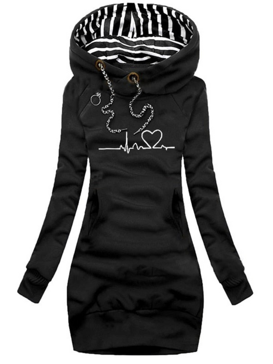 Pullover Sweater for Women | Relaxed Fit | Black