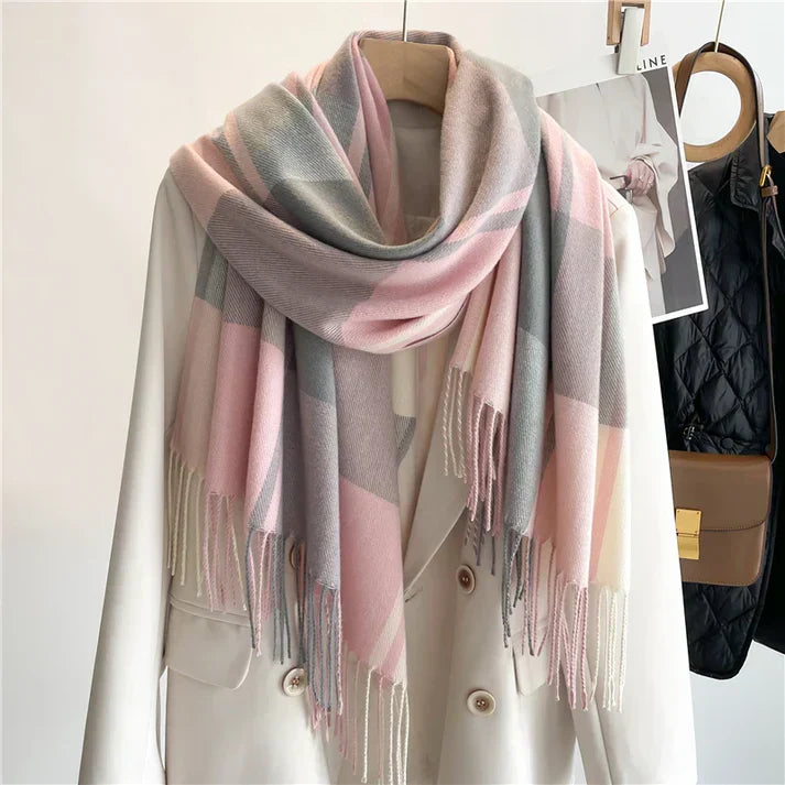 Scarf for Women | Classic Design | Winter | Pink
