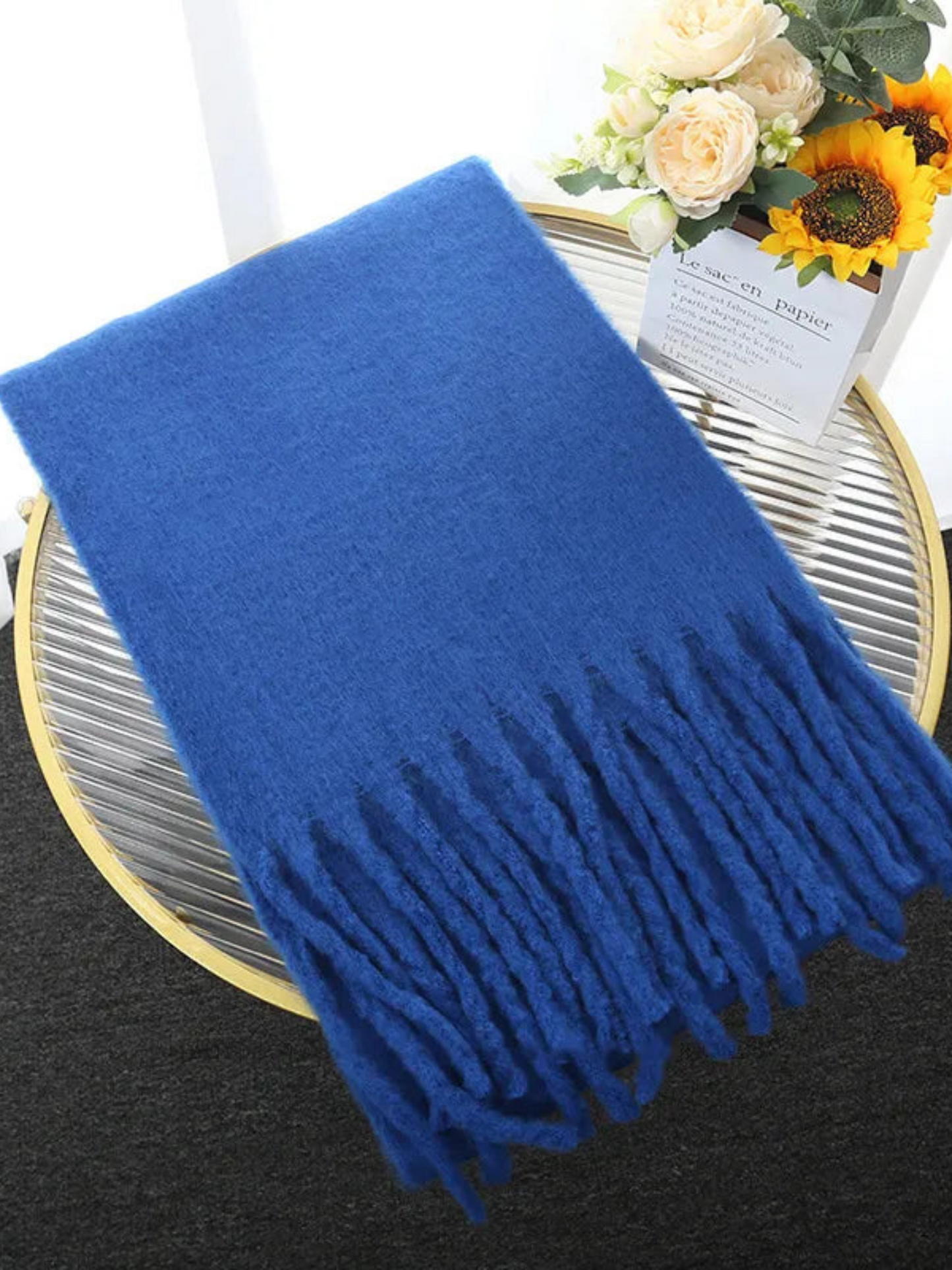 Scarf for Women | Extra Long Premium Material | Winter | Blue