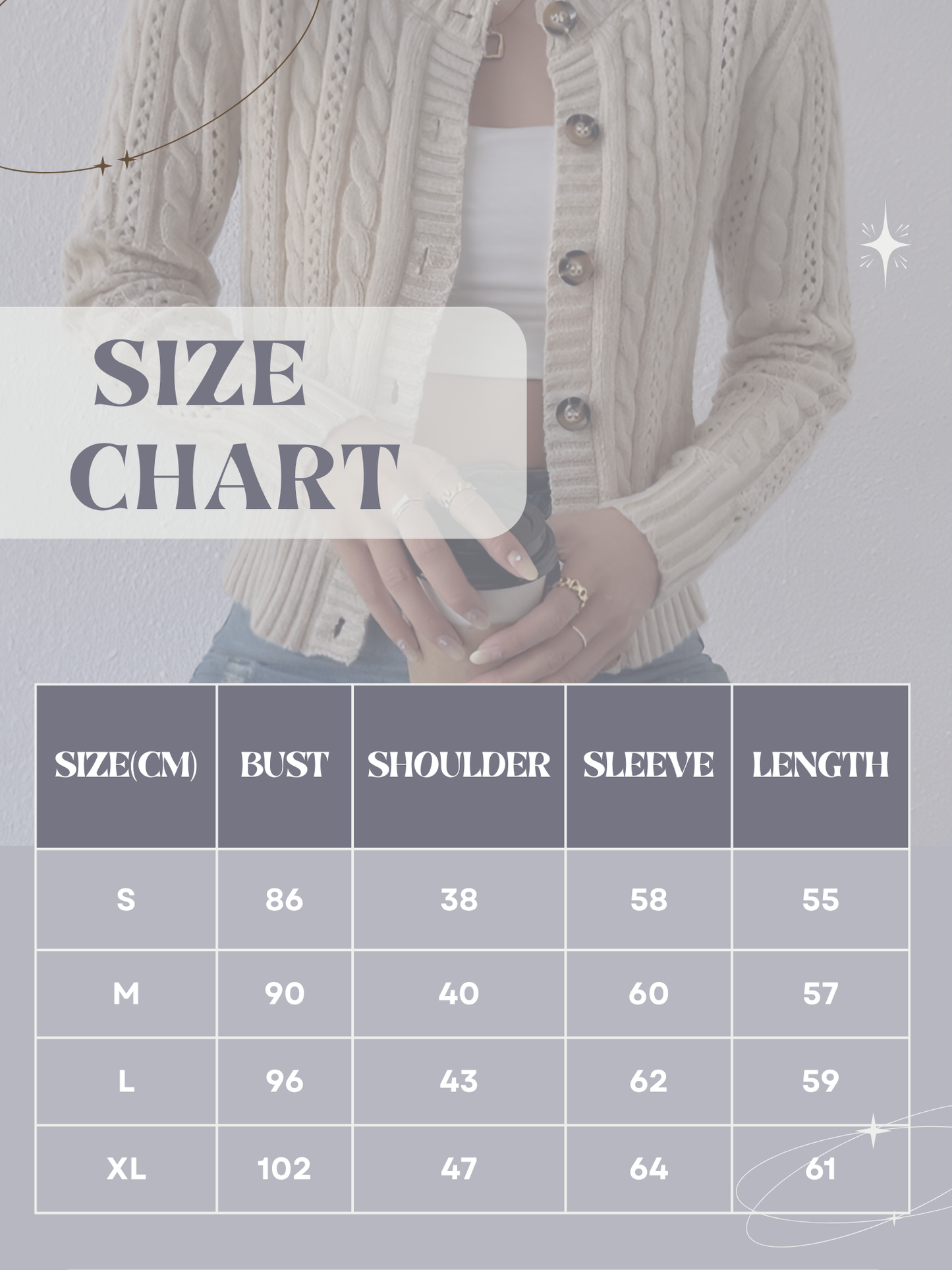 Women's Knitted Cardigan | Casual