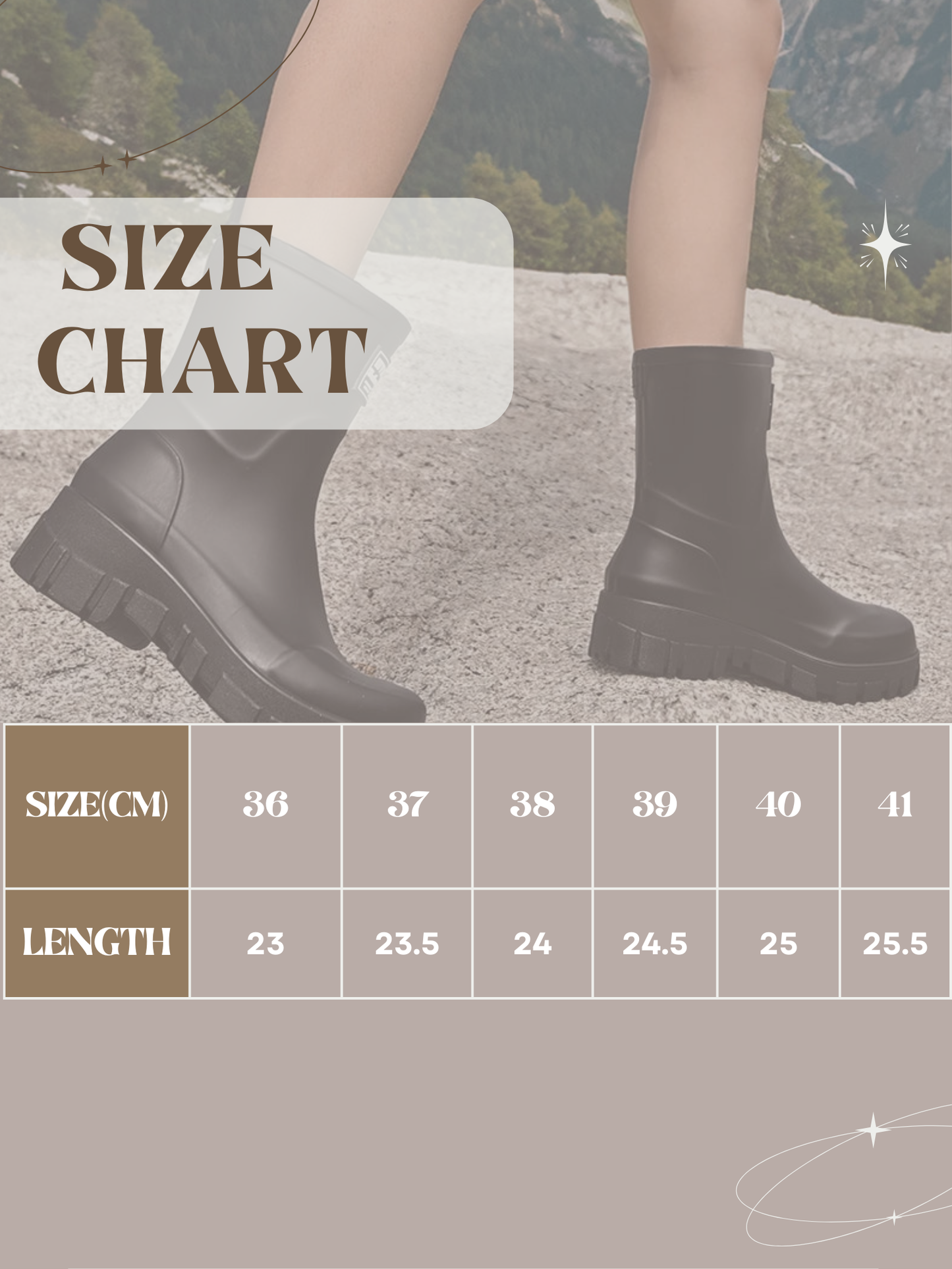 Rubber Boots for Women | Waterproof Ankle Height
