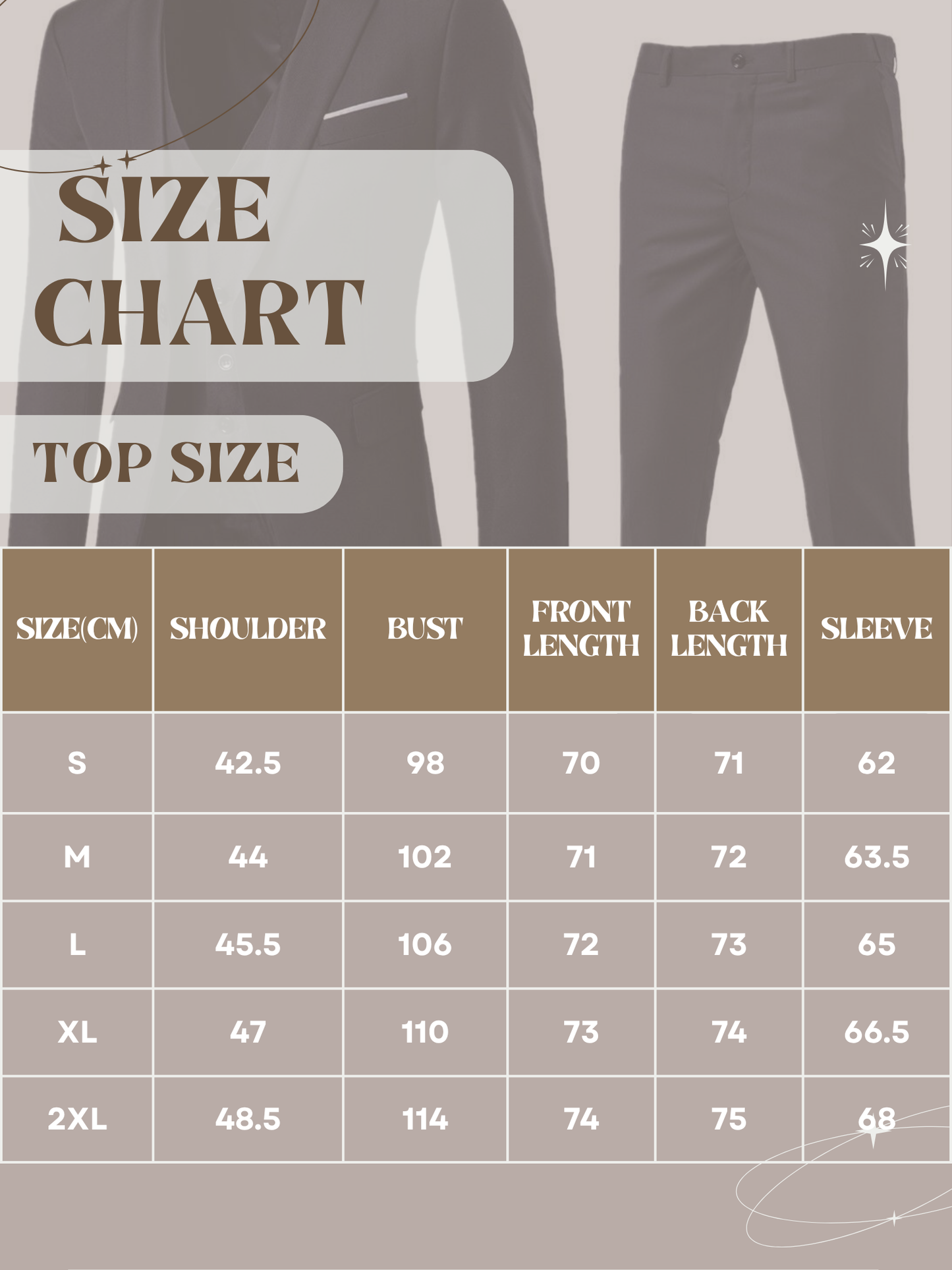 Suit Set for Men, Tailored Fit, 3-Piece | Formal