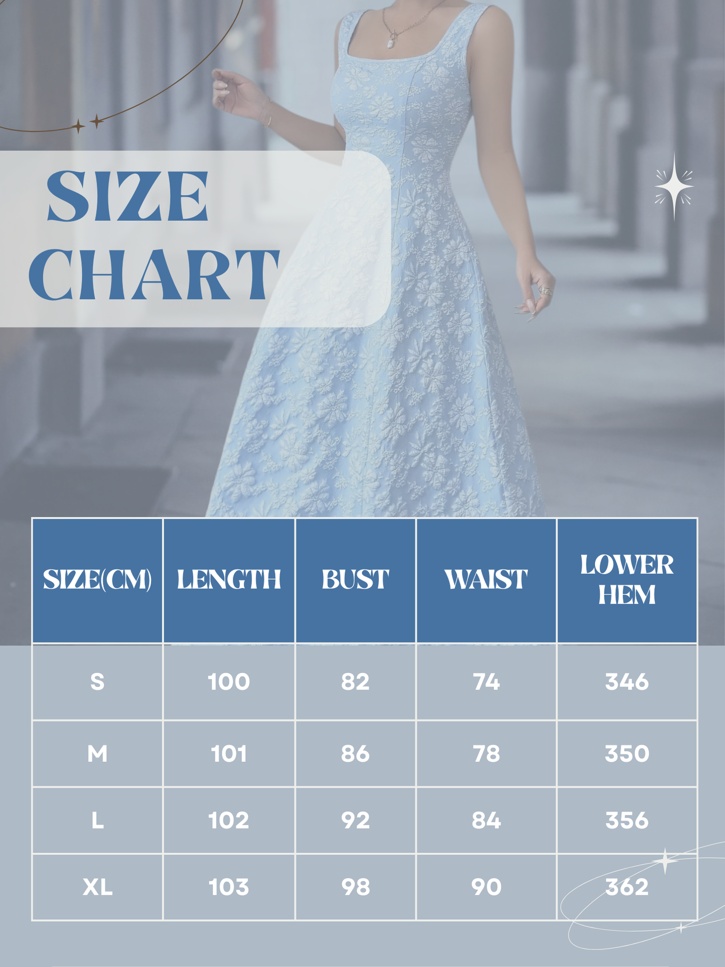 Elowen | Elegant Floral Sleeveless Summer Dress with Square Neckline for Wedding Guests